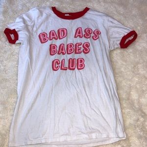 Bad A** Babes Club ring tee